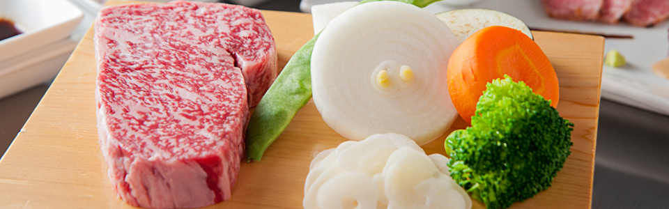 photo:Kobe Beef Course