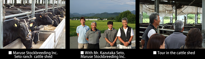 マルセ畜産見学