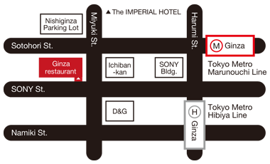 img:Ginza restaurantアクセス