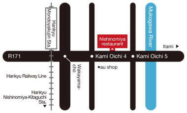 img:Sannomiya Main restaurantアクセス