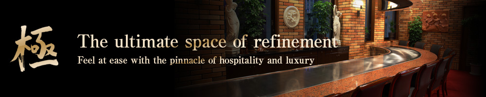 極 Feel at ease with the pinnacle of hospitality and luxury